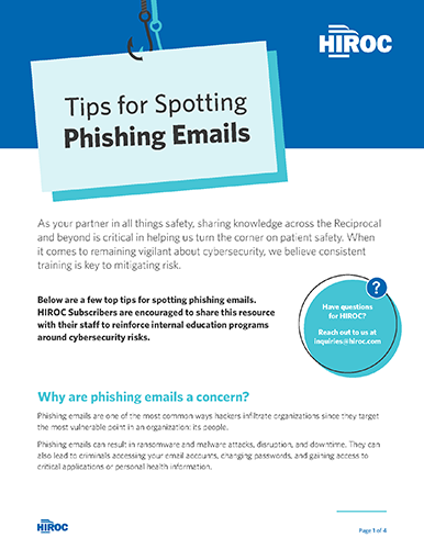 Tips For Spotting Phishing Emails Healthcare Insurance Reciprocal Of Tips For Spotting Phishing Emails Healthcare Insurance Reciprocal Of